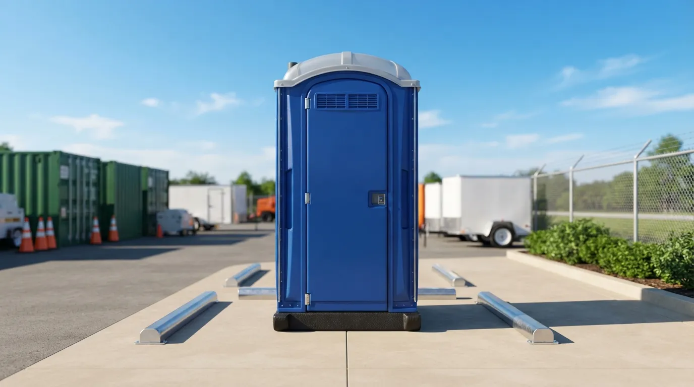 Portable toilet delivery crew serving Huntsville, AL